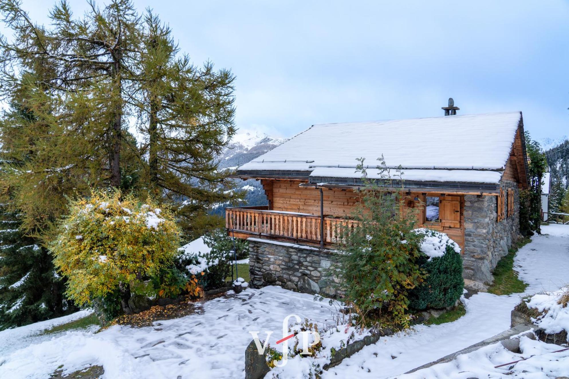 L'Alouvy Winter Dream Chalet For Family At Verbier Villa Exterior photo